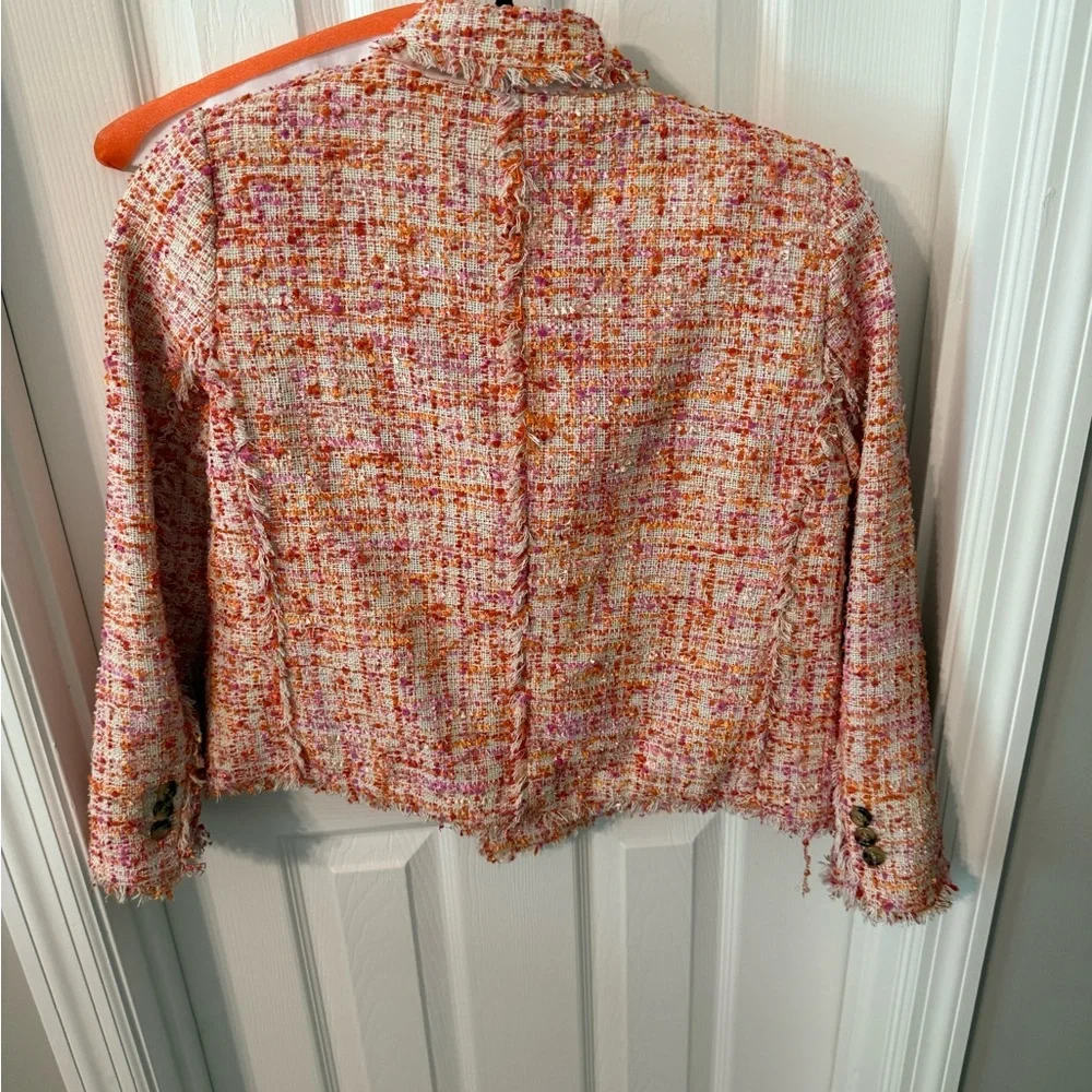 Ann Taylor Multicolor Tweed Blazer - Picture 2 of 3